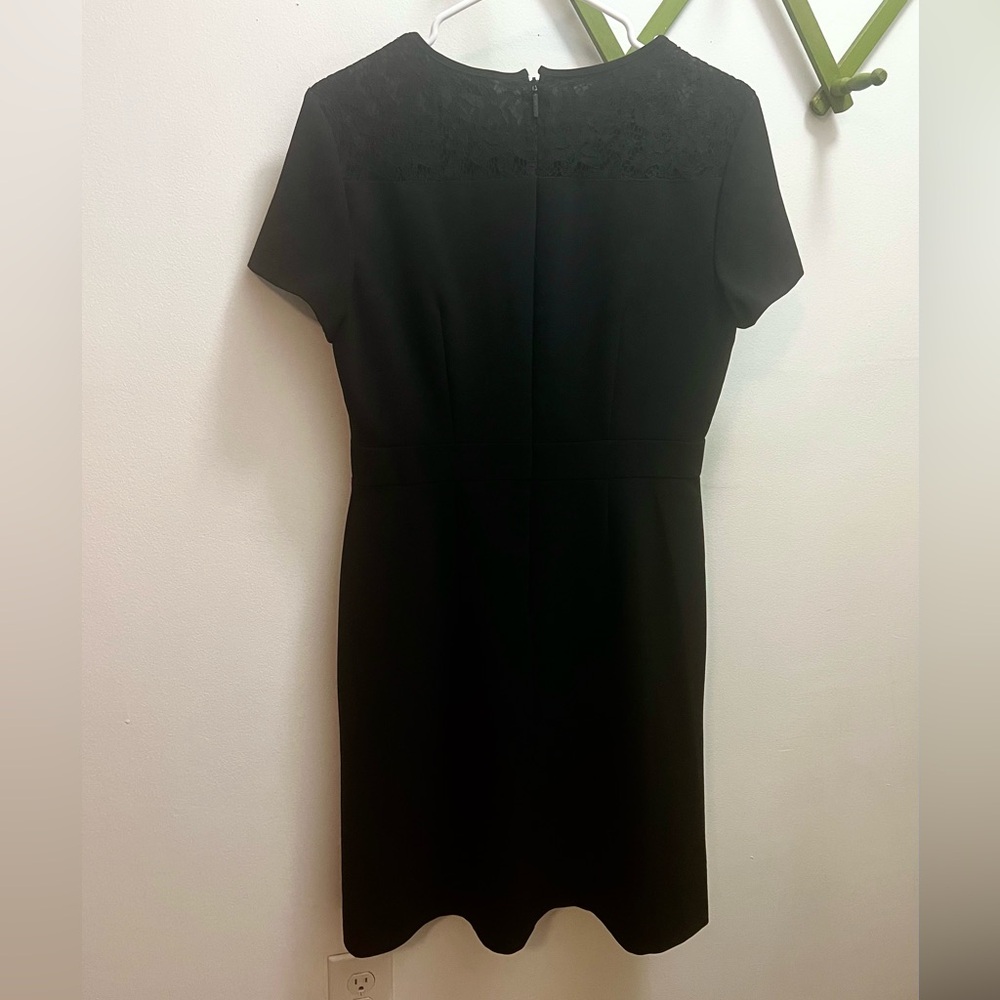 Karl Lagerfeld Paris 🌹 Lace Bib Sheath Dress - Picture 6 of 6